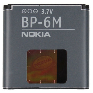 Akkumulátor Nokia 3250 / 6280 / 9300 / N73 / N93, BP-6M, eredeti, 1100mAh