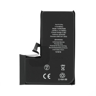 Akkumulátor Apple iPhone 15 Pro, eredeti (OEM), 3274 mAh