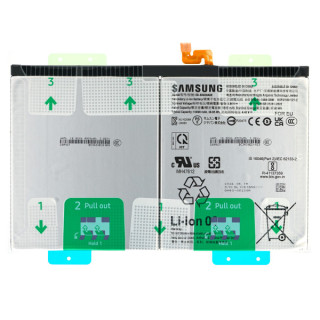 Akkumulátor Samsung Galaxy Tab S10+ / SM-X820 / SM-X826B, eredeti, 10090 mAh