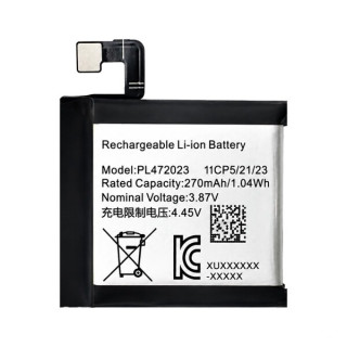 Akkumulátor Amazfit GTS 4 mini, PL472023, 270 mAh Akkumulátor Amazfit GTS 4 mini, PL472023, 270 mAh