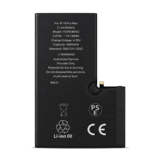 Akkumulátor Apple iPhone 16 Pro Max, originalna (OEM), 4685 mAh
