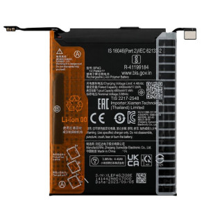Akkumulátor Xiaomi 13, BP4G, eredeti, 4500 mAh