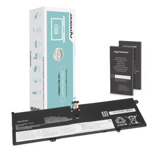 Akkumulátor Lenovo Yoga C940-14IIL, 10 tűs csatlakozó, L18C4PH0, 7820 mAh Akkumulátor Lenovo Yoga C940-14IIL, 10 tűs csatlakozó, L18C4PH0, 7820 mAh