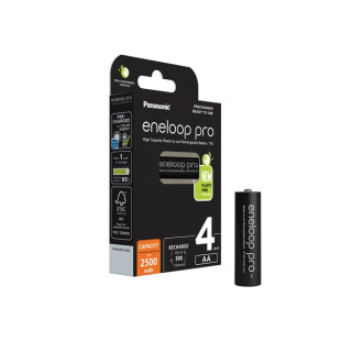 Panasonic Eneloop Pro AA elem, 4 db