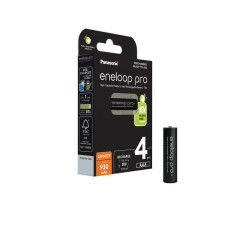 Panasonic Eneloop Pro AAA elem, 4 db