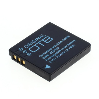 CGA-S008 akkumulátor Panasonic Lumix DMC-FX30 / DMC-FS20 / DMC-FX500, 750 mAh