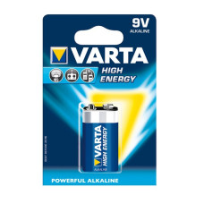 Varta High Energy akkumulátor 9V / E-Block, 1 db