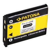 Akkumulátor EN-EL10 / LI-40B Nikon Coolpix S200 / S500 / S800, 500mAh