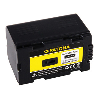 CGR-D320 / CGA-D54S akkumulátor Panasonic NV-MX1 / NV-MX30 / NV-MX8 Panasonic AG-DVC30 / NV-DS11 / NV-MX1, 1800 mAh