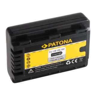 VW-VBY100 / VW-VBL090 akkumulátor Panasonic HC-V110 / SDR-S50 / SDR-T50, 770 mAh