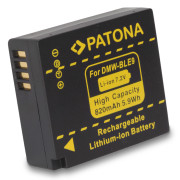 DMW-BLG10 / DMW-BLE9 akkumulátor Panasonic Lumix DMC-GF3 / DMC-GF6 / DMC-TZ81, 820 mAh