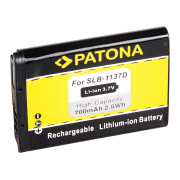 SLB-1137D akkumulátor Samsung Digimax i85 / L74 wide / NV11 / NV24 HD / NV30, 700 mAh