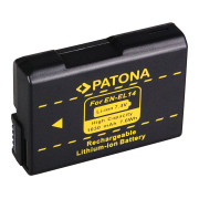 Akkumulátor EN-EL14 Nikon D3100 / D3400 / D5100 / D5600 / P7000, 1030 mAh