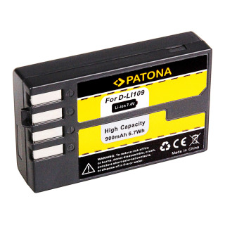 D-LI109 akkumulátor Pentax K30 / K-50 / K-500, 900 mAh