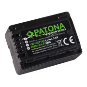 VW-VBT190 akkumulátor Panasonic HC-V10 / HDC-H80 / SDR-H100, 2020 mAh
