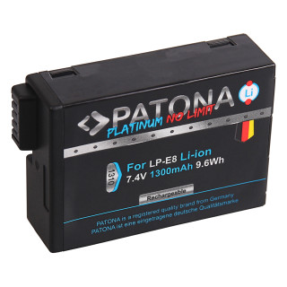 LP-E8 akkumulátor Canon EOS 550D / EOS 600D / EOS 650D / EOS 700D, 1300 mAh
