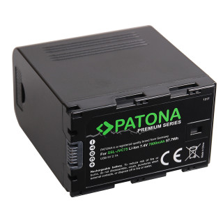 SSL-JVC75 akkumulátor JVC GY-HM200 / GY-HM600 / GY-HMQ10, 7800 mAh