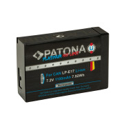 LP-E17 akkumulátor Canon EOS 750D / M3 / M5 / M6 teljesen dekódolt 1100 mAh
