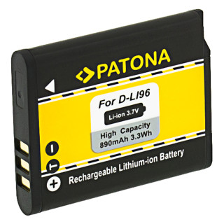 D-LI96 akkumulátor Pentax WG-1000, 890 mAh rendszerhez, 890 mAh