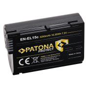 Akkumulátor EN-EL15B / EN-EL15C Nikon Z5 / Z6 / Z7, 2250 mAh