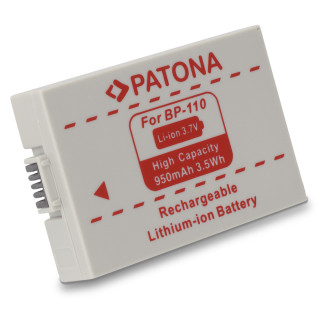 BP-110 akkumulátor Canon HF R26 / HF 28 / HF 206, 950 mAh