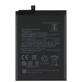 Akkumulátor Xiaomi Redmi Note 9 Pro / Note 10 Pro 4G, BN53, eredeti, 5020 mAh Akkumulátor Xiaomi Redmi Note 9 Pro / Note 10 Pro 4G, BN53, eredeti, 5020 mAh