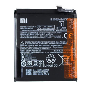 Akkumulátor Xiaomi Mi 10 Lite 5G, BM4R, eredeti, 4160 mAh