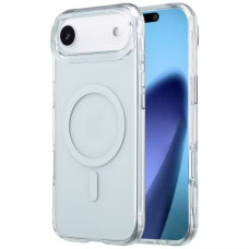 Szilikon tok Apple iPhone 17 Air-höz, Magsafe, átlátszó