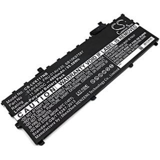 Lenovo ThinkPad X1 Carbon (2017) / X1 Carbon (2018) / 5. generációs akkumulátor. / 6. generáció, 4800 mAh