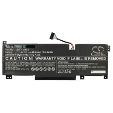 Akkumulátor MSI Pulse GL66 / Sword 17 A11UD / Katana GF66, 4600 mAh