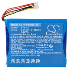 Akkumulátor VTech HD Smart Wifi Video Monitor RM5254 / RM5754, 2100 mAh