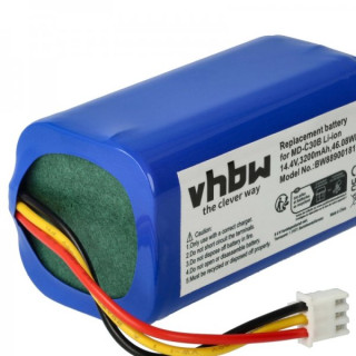 Akkumulátor Liectroux C30B / Blaupunkt Bluebot Xboost BPK-VCBB1XB, 3200 mAh