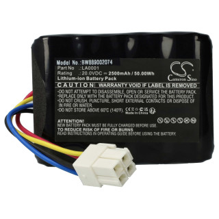 Akkumulátor Worx Landxcape LX790 / LX791 / LX792, 20 V, 2,5 Ah