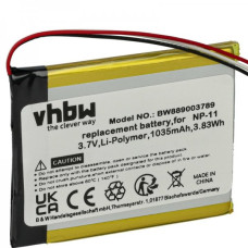 NP-11 akkumulátor Casio Beauty Camera, 1035 mAh