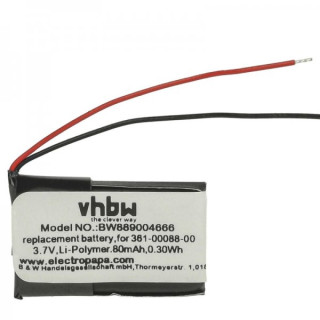Akkumulátor Garmin VivoSmart HR / Approach X40, 80 mAh