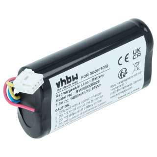 Akkumulátor mobil számítógéphez Audi / Škoda / VW, 3G0915089, 1490 mAh