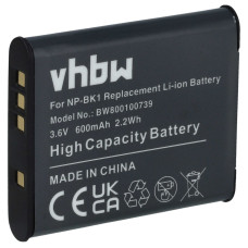NP-BK1 akkumulátor Sony CyberShot DSC-S750 / DSC-S950 / DSC-W370, 600 mAh