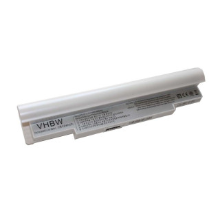 Akkumulátor Samsung NC10 / NC20 / N120 / N140, fehér, 4400 mAh