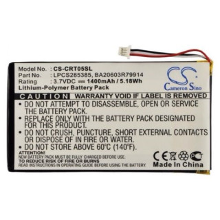 Akkumulátor Creative Labs Zen Vision M 30 GB, 1400 mAh
