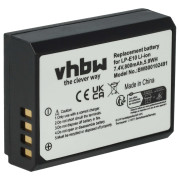 LP-E10 akkumulátor Canon EOS 1100 / EOS 1100D / Kiss X50, 800 mAh