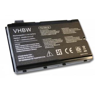 Akkumulátor Fujitsu Siemens Amilo PI3525 / PI3540, fekete, 4400 mAh