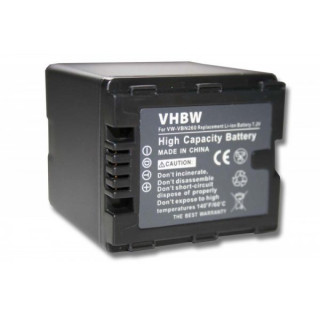 VW-VBN130 / VW-VBN260 / VW-VBN390 akkumulátor Panasonic HC-X800 / HC-X900 / HDC-SD800, 2200 mAh
