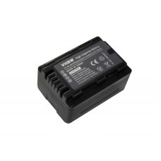 VW-VBK180 akkumulátor Panasonic HC-V10 / HDC-H80 / SDR-H100, 1600 mAh