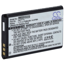 Akkumulátor Midland XTC300 / XTC350, 1100 mAh