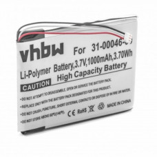 Akkumulátor Garmin Nüvi 3400 / 3450 / 3550 / 3750, 1000 mAh