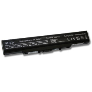Akkumulátor Asus P31 / P41 / U41 / X35, 4400 mAh