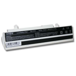 Akkumulátor Asus Eee PC 1011 / 1015 / 1016, fehér, 6600 mAh