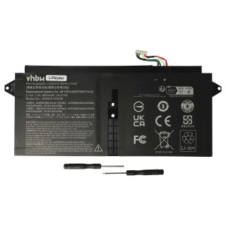 Akkumulátor Acer Aspire S7-391, AP12F3J, 4650 mAh