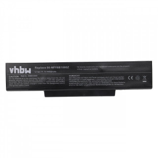 Akkumulátor Asus A9 / F2 / F3 / F7 / X70 / Z9, 4400 mAh