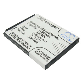 Akkumulátor Emporia Connect V88, AK-V88, 1150 mAh